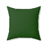 Simple Green Sea Turtle Faux Suede Pillow - 4 sizes