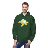 Digi-Block Baby Sea Turtle Hoodie - Comfy Unisex Fleece Sweatshirt - 5 Colors