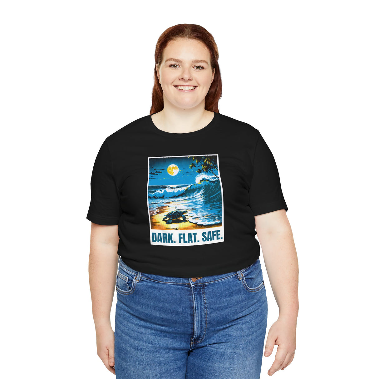 Dark Flat Safe Sea Turtle Tee - 5 Colors
