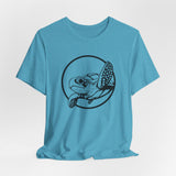 Waving Sea Turtle Graphic Tee - 9 Colors