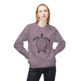 Black Intricate Sea Turtle Sweatshirt - 7 colors