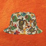 Tiki Tones Sea Turtle Pattern Bucket Hats - Large Sizes Available