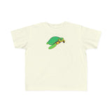 Toddler Cartoon Sea Turtle Tee - 10 colors