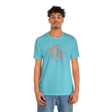 Orange Tribal Sea Turtle Graphic Tee - 6 Colors
