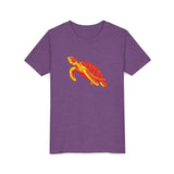 Red and Yellow Sea Turtle Youth Tee - 6 colors