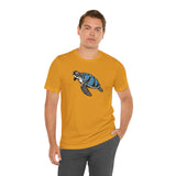 Blue Comic Print Sea Turtle Graphic Tee - 7 Colors