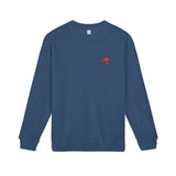 Unisex Orange Sea Turtle Embroidered Crewneck Sweatshirt - 4 colors