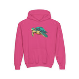 Youth Teal Sea Turtle Hoodie - 6 Colors