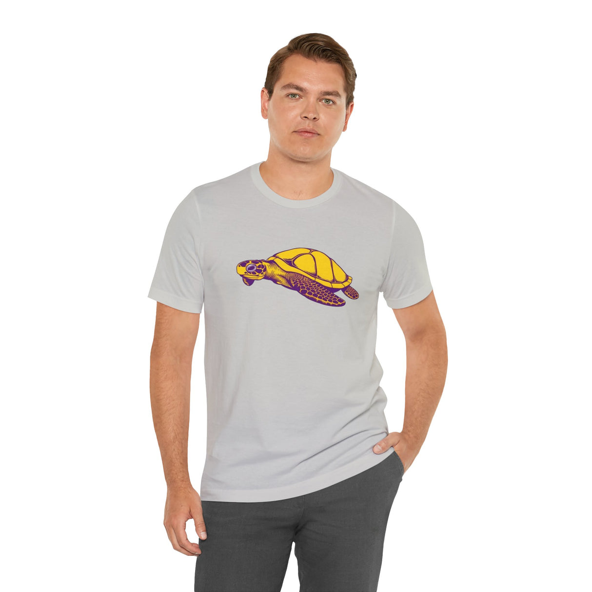 Purple and Gold Sea Turtle Tee - 5 colors