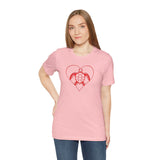 Red Heart Sea Turtle Graphic Tee - 8 Colors