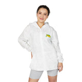Colorful Halftone Sea Turtle Icon Unisex Full-Zip Windbreaker Jacket - 3 colors