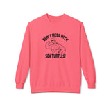 Don't Mess With Sea Turtles Black Ink Sweatshirt - 6 colors
