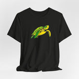 Pop Art Sea Turtle Graphic Tee - 4 Colors