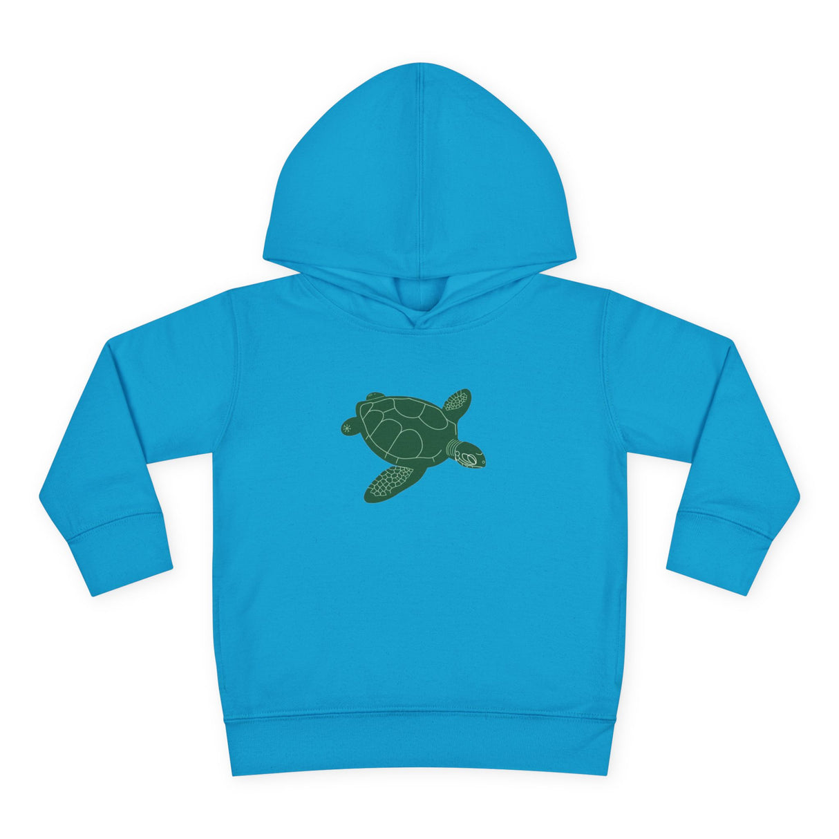 Toddler Gliding Sea Turtle Hooded Sweatshirt - 4 Colors