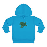 Toddler Gliding Sea Turtle Hooded Sweatshirt - 4 Colors