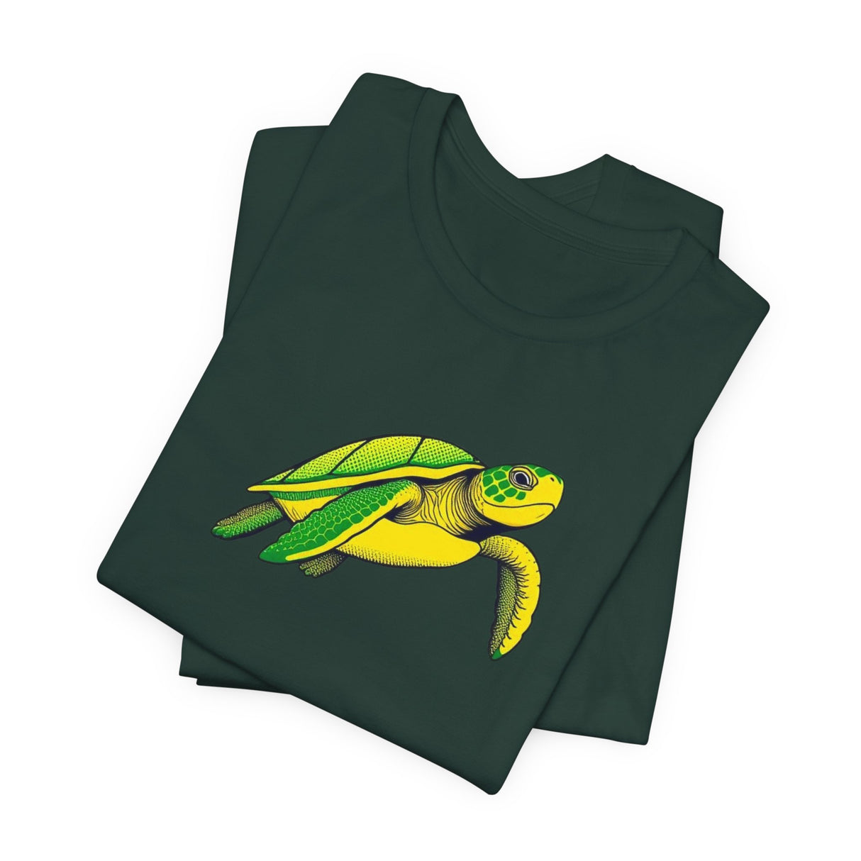 Pop Art Sea Turtle Graphic Tee - 4 Colors