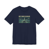 Keep It Dark Flat Safe Ink Art Sea Turtle Tee - 5 Colors Dark