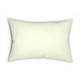 Off White Sea Turtle Lumbar Pillow
