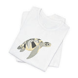 White and Gray Collage Sea Turtle Tee - 6 colors