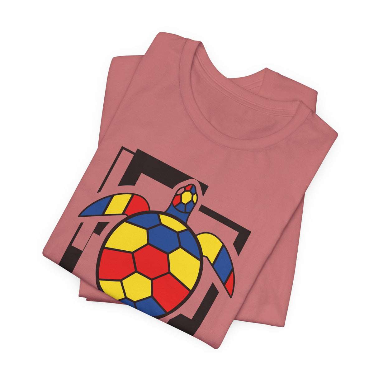 Bauhaus  Red Blue Yellow Sea Turtle Graphic Tee - 6 Colors