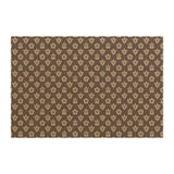 Brown Tropical Sea Turtle Doormat