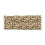Tropical Print Sea Turtles Light Scarf