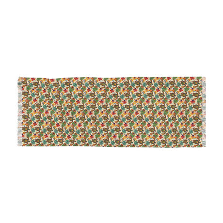 Tropical Print Sea Turtles Light Scarf