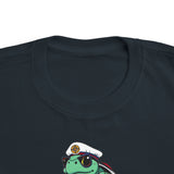 Toddler Cartoon Sailor Sea Turtle Tee - 10 colors