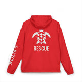 Sea Turtle Rescue Unisex Full-Zip Windbreaker Jacket - 3 colors