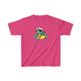 Kids Cute Baby Sea Turtle Sailor Cartoon Tee - 7 colors