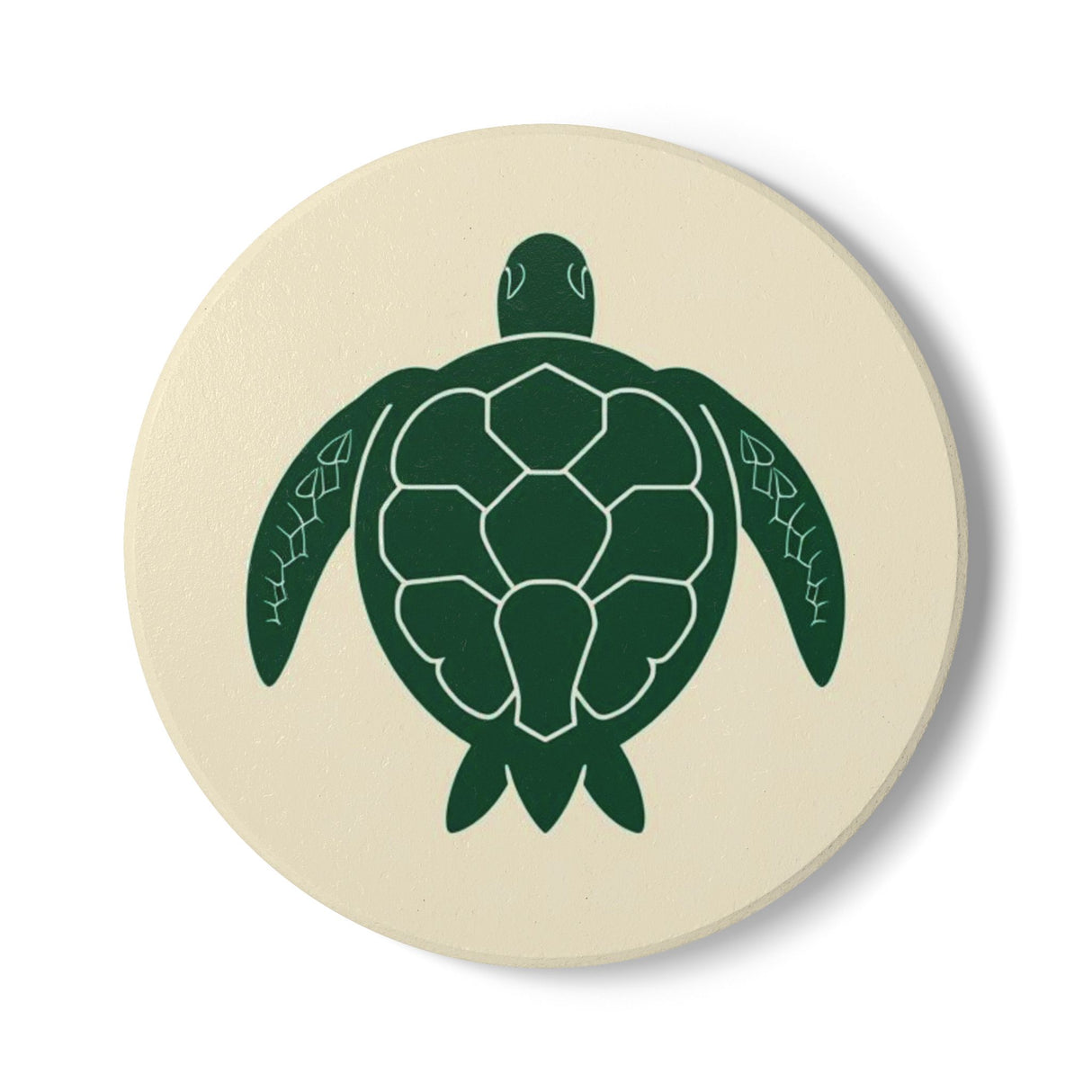 Eco-Friendly Sea Turtle Ceramic Coaster
