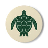 Eco-Friendly Sea Turtle Ceramic Coaster