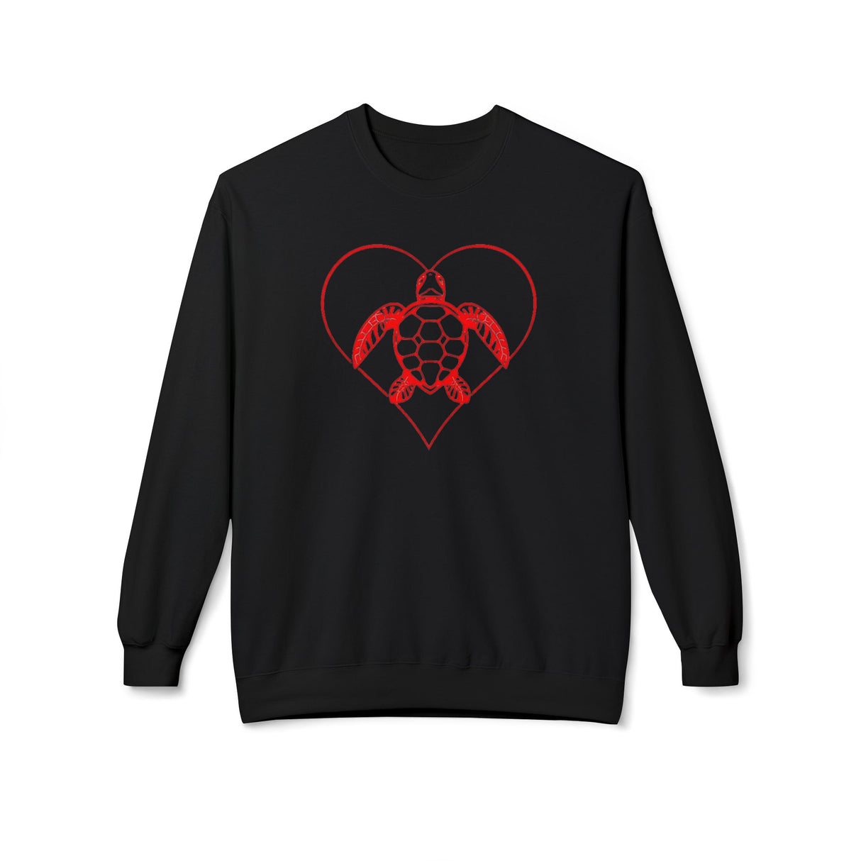 Red Heart Sea Turtle Sweatshirt - 6 colors