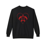 Red Heart Sea Turtle Sweatshirt - 6 colors