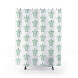 Fun Sea Turtle Shower Curtains - Coastal Bathroom Decor