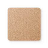 Ancient Sea Turtle Corkwood Coaster Set