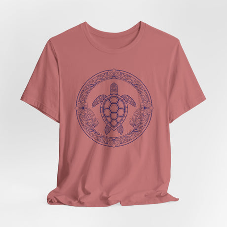 Tropical Sea Turtle Graphic Tee - Eco-Friendly Unisex T-Shirt, Nature Lover Gift, Beachwear, Summer Outfit, Conservation Awareness - 6 Colors