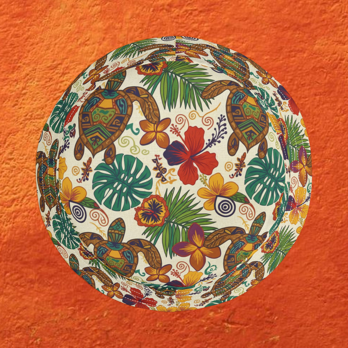 Tiki Tones Sea Turtle Pattern Bucket Hats - Large Sizes Available