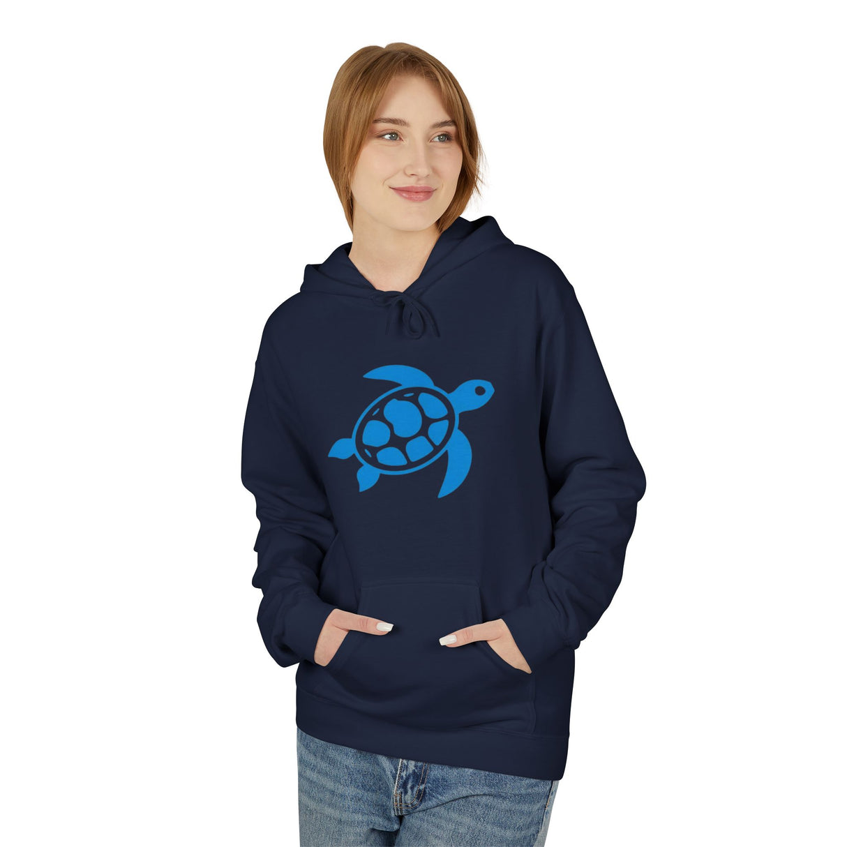 Ocean Blue Sea Turtle Hoodie - Comfy Sweatshirt - 5 Colors