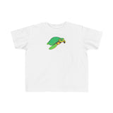 Toddler Cartoon Sea Turtle Tee - 10 colors
