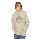 Tribal Sea Turtle Hoodie - Comfy Unisex Fleece Sweatshirt - 5 Colors
