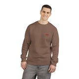 Unisex Orange Sea Turtle Embroidered Crewneck Sweatshirt - 4 colors