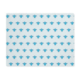 Light Blue Sea Turtle Pattern Placemat