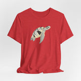 White and Gray Collage Sea Turtle Tee - 6 colors