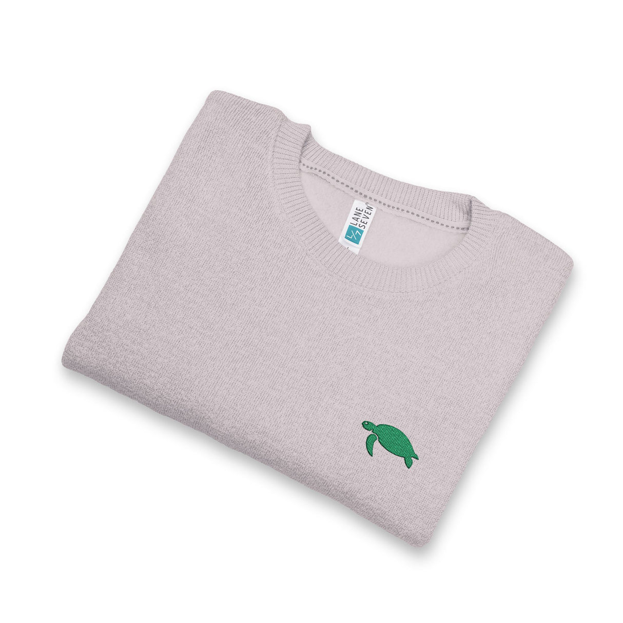 Unisex Green Sea Turtle Embroidered Crewneck Sweatshirt - 4 colors