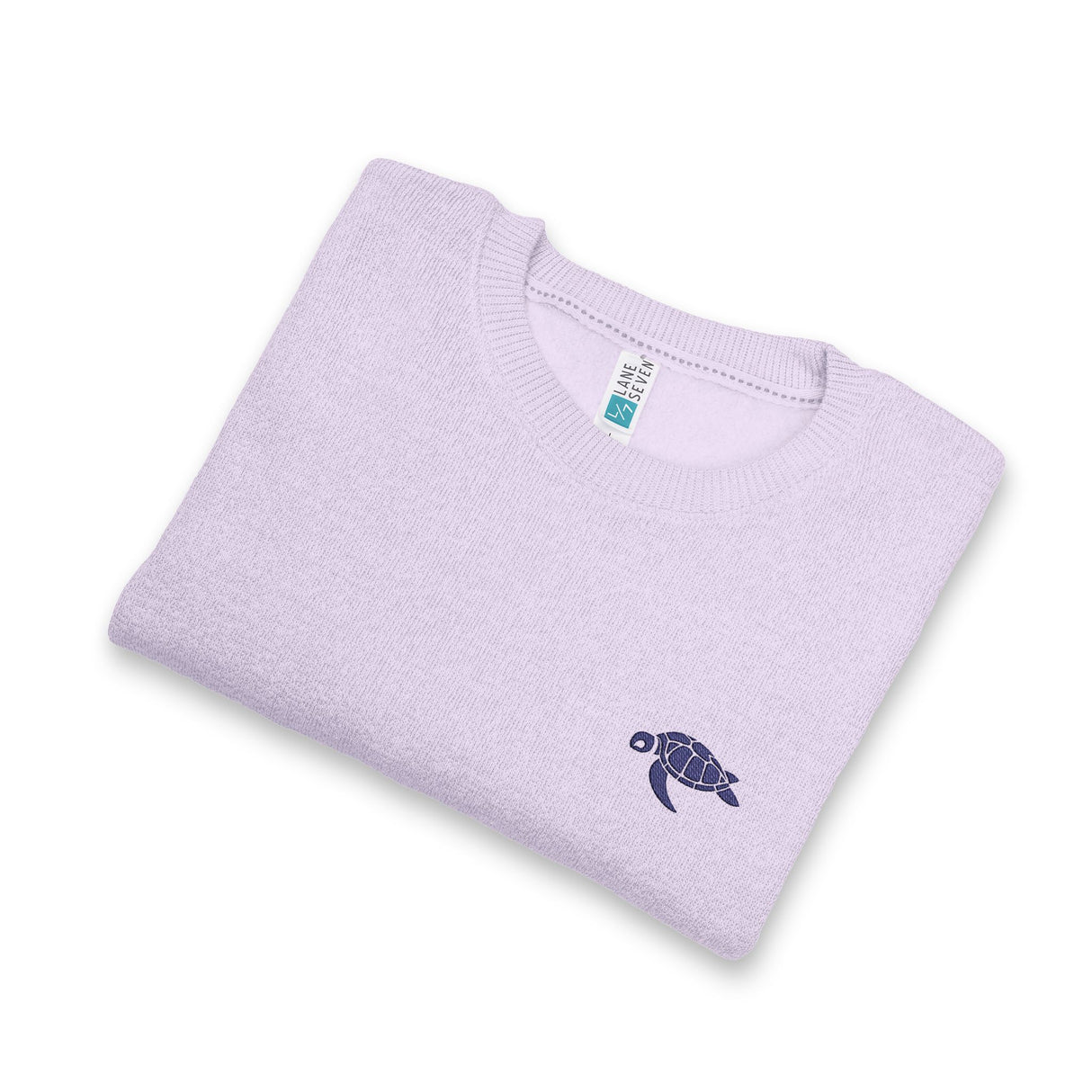 Unisex Blue Sea Turtle Embroidered Crewneck Sweatshirt - 4 colors