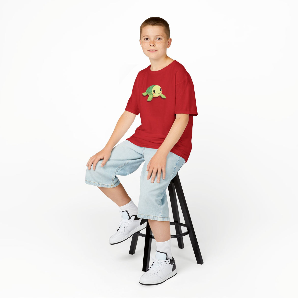 Kids Cute Baby Sea Turtle Green Cartoon Tee - 9 colors