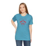 Red Heart Sea Turtle Graphic Tee - 8 Colors