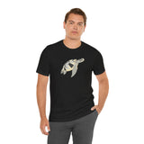 White and Gray Collage Sea Turtle Tee - 6 colors