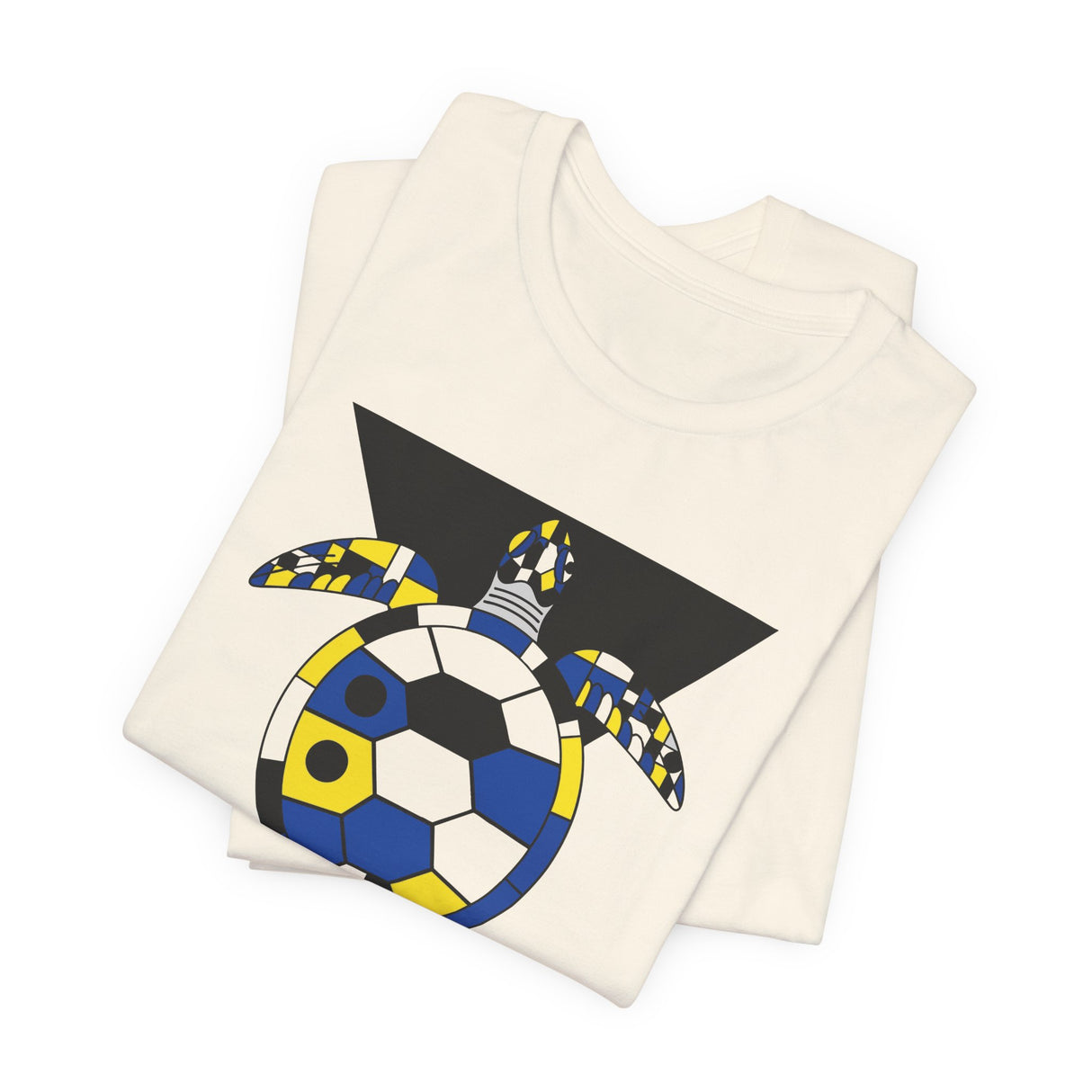 Bauhaus Blue Yellow Black Sea Turtle Graphic Tee - 5 Colors